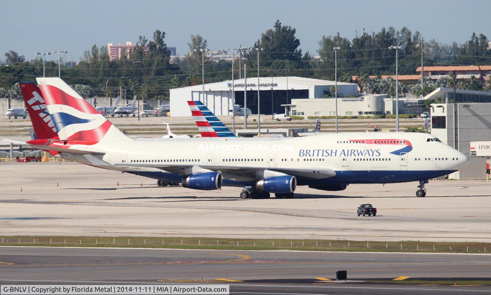 G-BNLV, 1992 Boeing 747-436 C/N 25427, British Airways