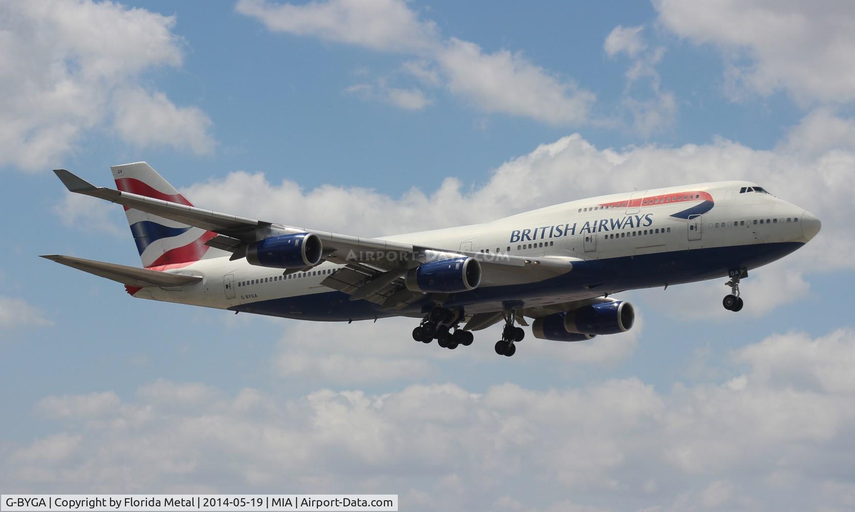 G-BYGA, 1998 Boeing 747-436 C/N 28855, British Airways