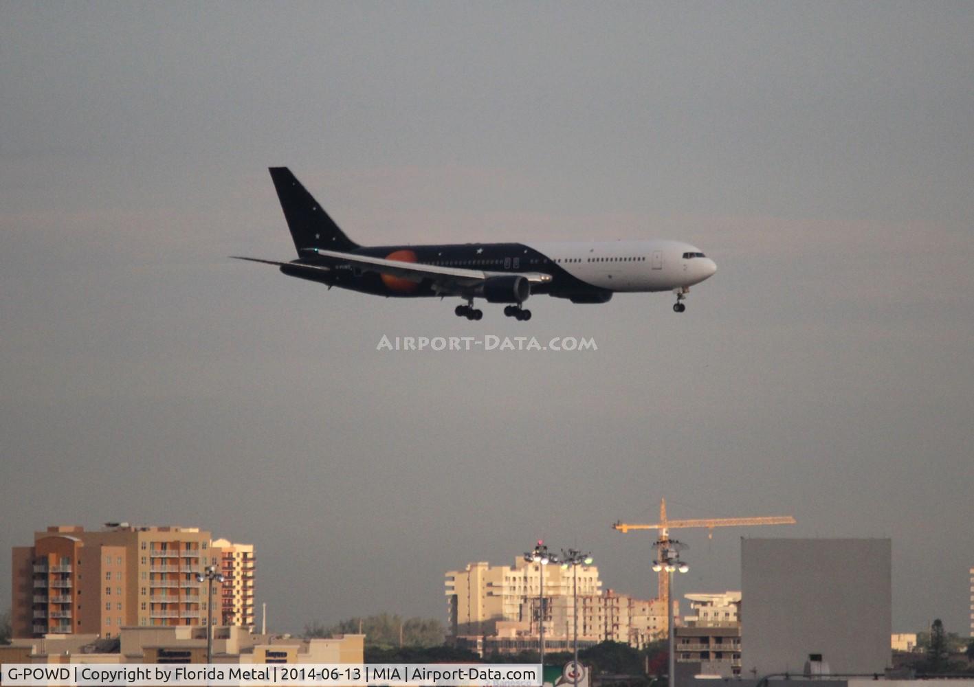 G-POWD, 2003 Boeing 767-36N/ER C/N 30847, Titan Airways