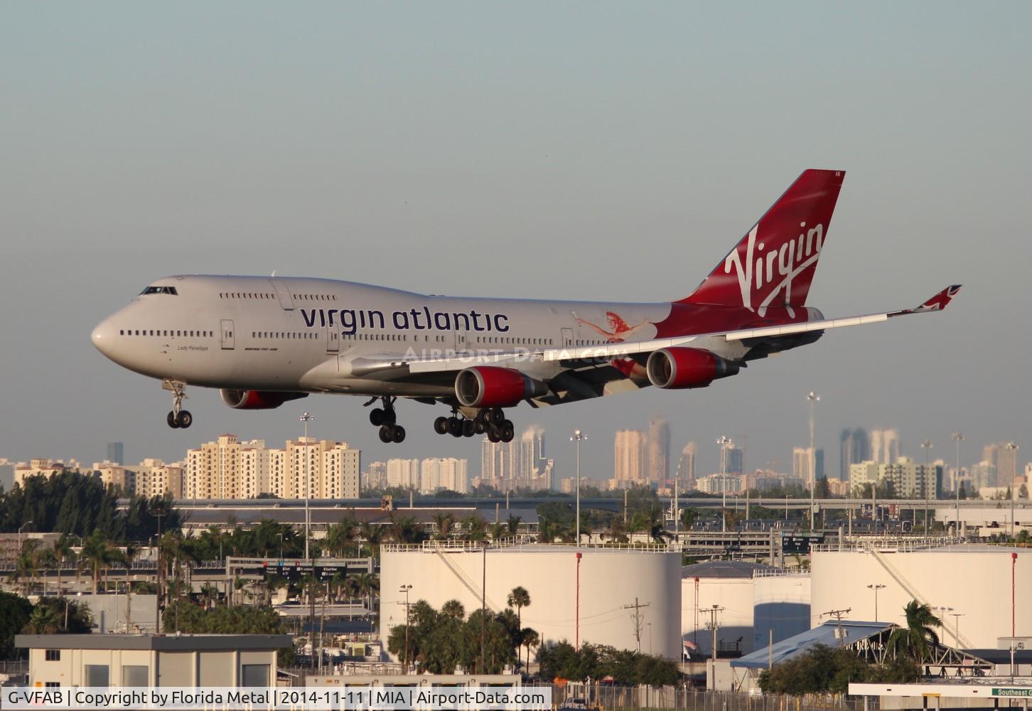 G-VFAB, 1994 Boeing 747-4Q8 C/N 24958, Virgin Atlantic