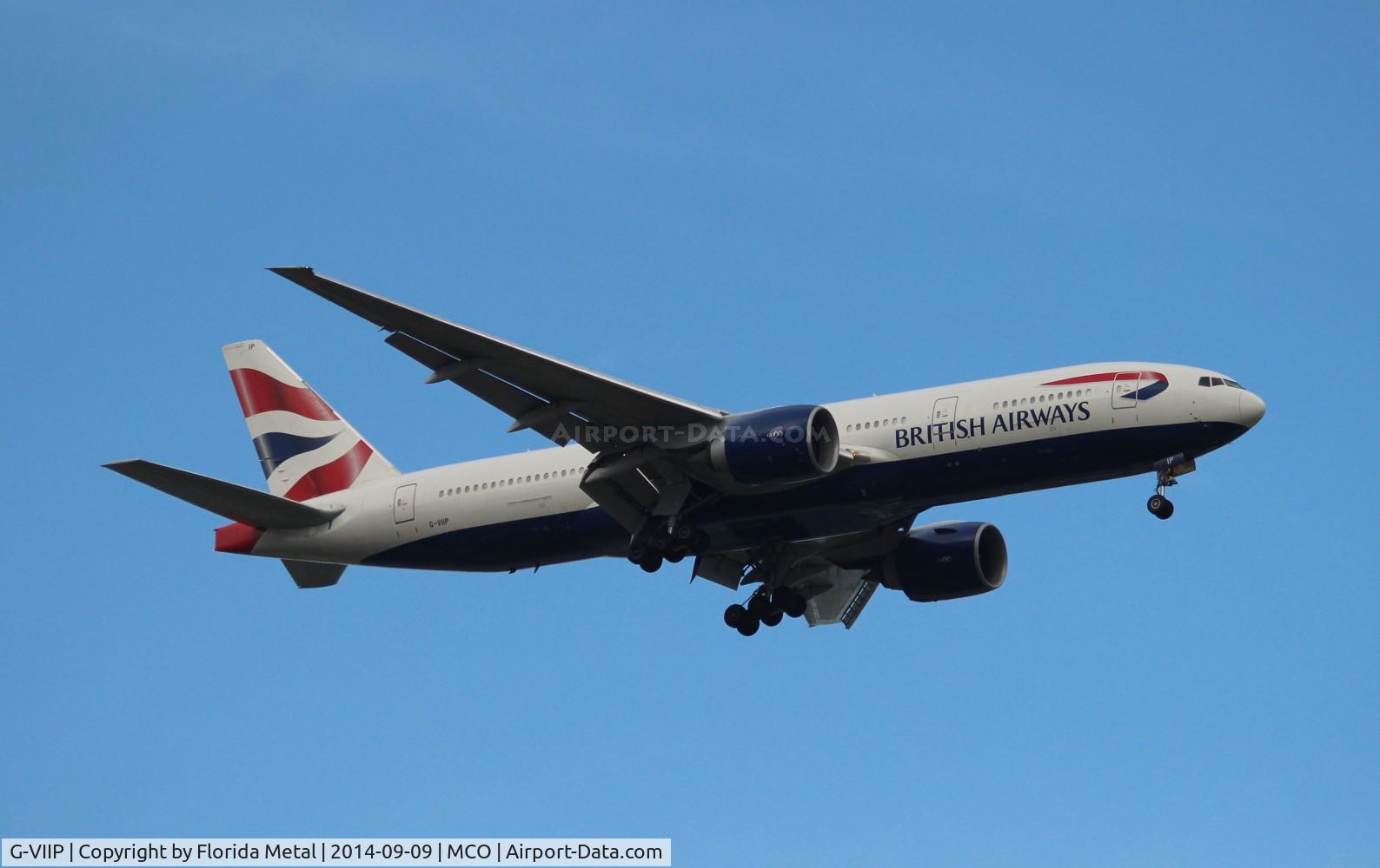 G-VIIP, 1999 Boeing 777-236 C/N 29321, British Airways