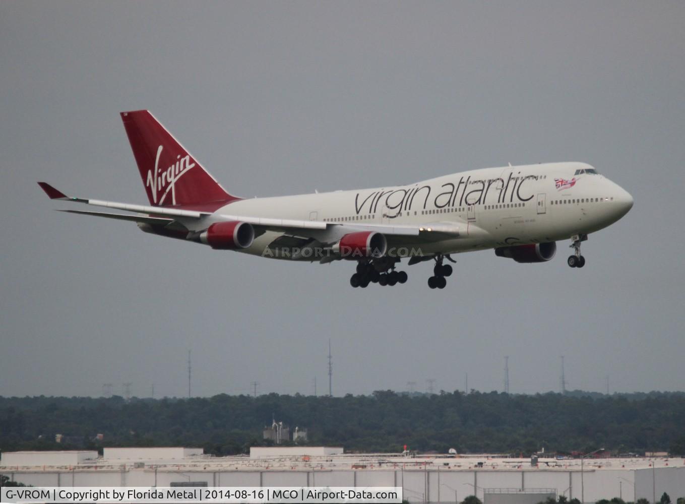 G-VROM, 2001 Boeing 747-443 C/N 32339, Virgin Atlantic