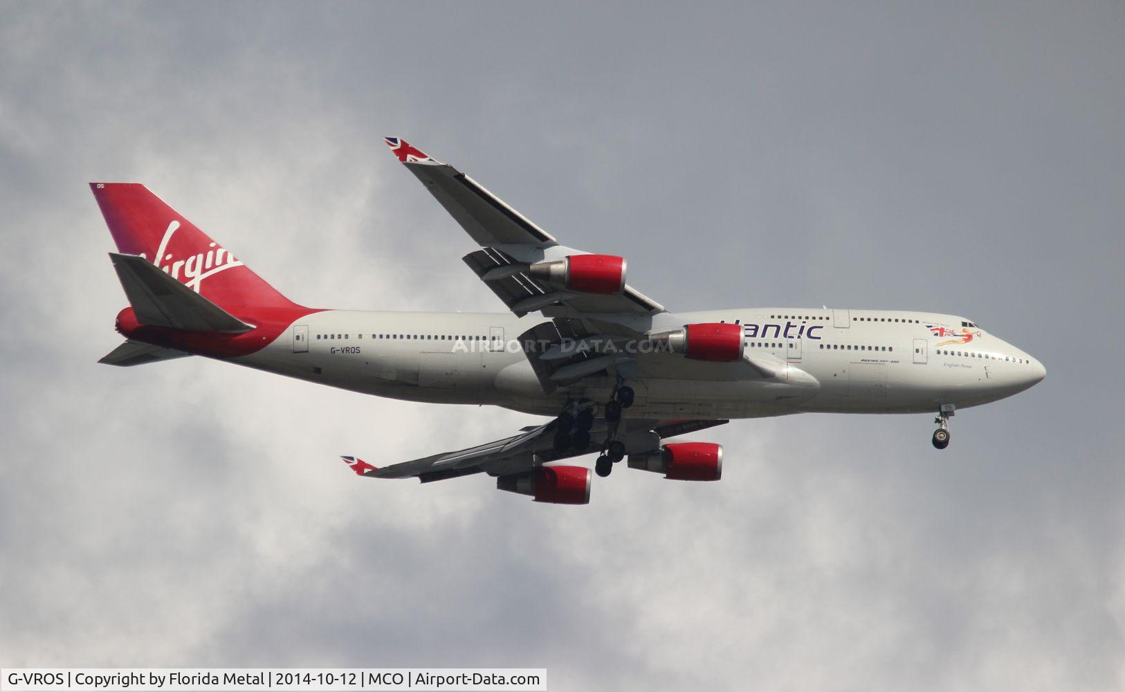 G-VROS, 2001 Boeing 747-443 C/N 30885, Virgin Atlantic