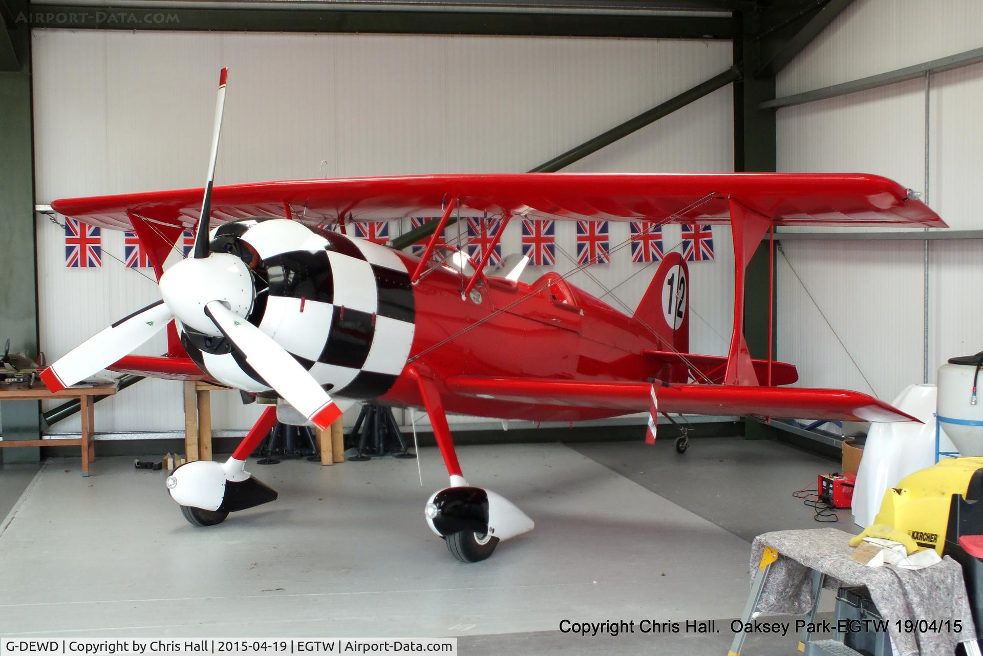 G-DEWD, 2010 Pitts Model 12 C/N LAA 349-15010, at Oaksey Park