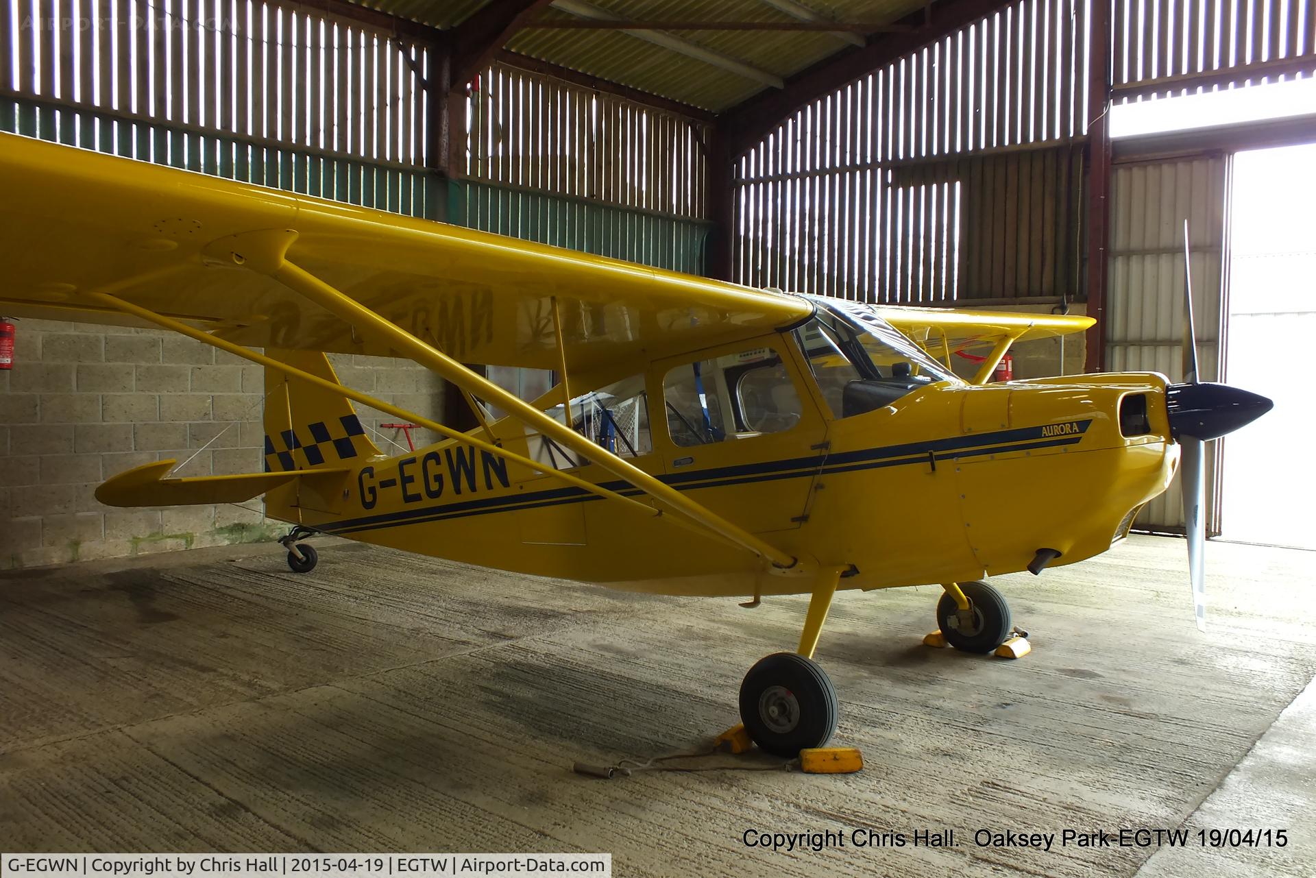 G-EGWN, 2007 Champion 7ECA Aurora Citabria C/N 1399-2007, at Oaksey Park