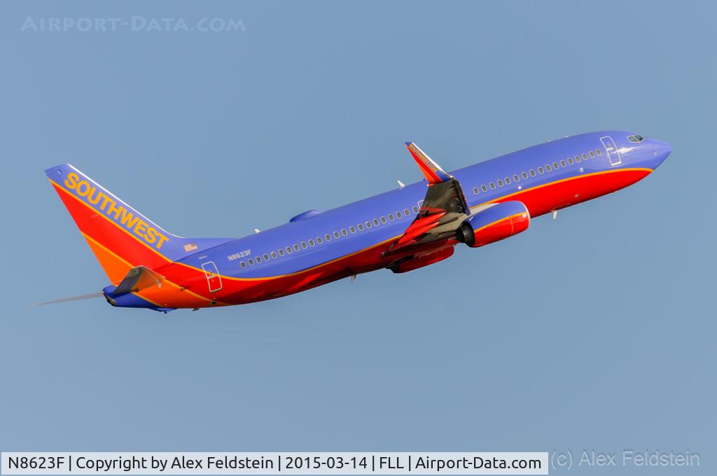 N8623F, 2013 Boeing 737-8H4 C/N 36731, Ft. Lauderdale