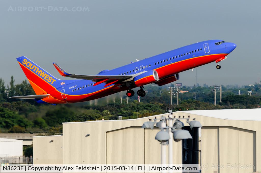 N8623F, 2013 Boeing 737-8H4 C/N 36731, Ft. Lauderdale