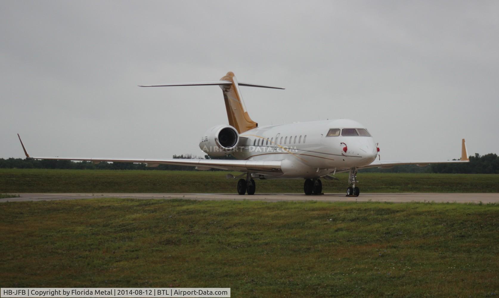 HB-JFB, 2002 Bombardier BD-700-1A11 Global 5000 C/N 9130, Global 5000