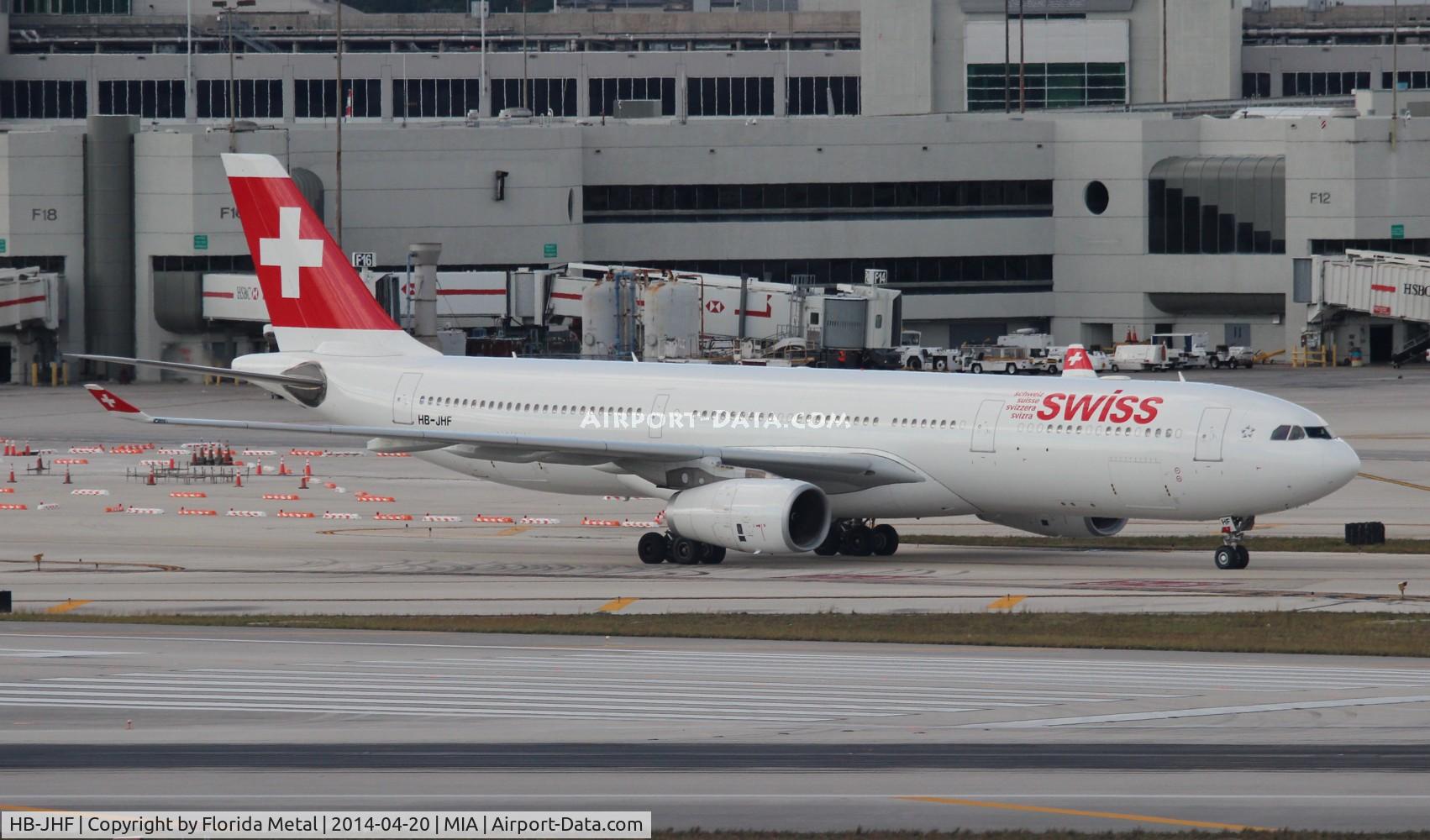 HB-JHF, 2010 Airbus A330-343X C/N 1089, Swiss
