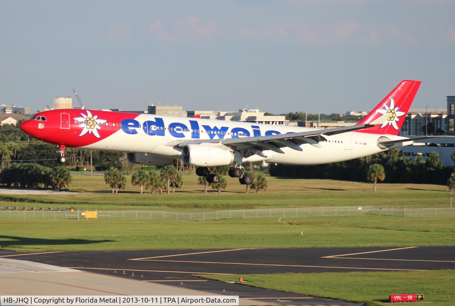 HB-JHQ, 2010 Airbus A330-343X C/N 1193, Edelweiss