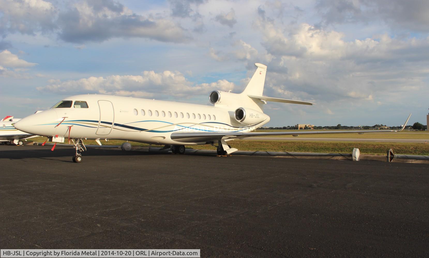 HB-JSL, 2013 Dassault Falcon 7X C/N 194, Falcon 7X