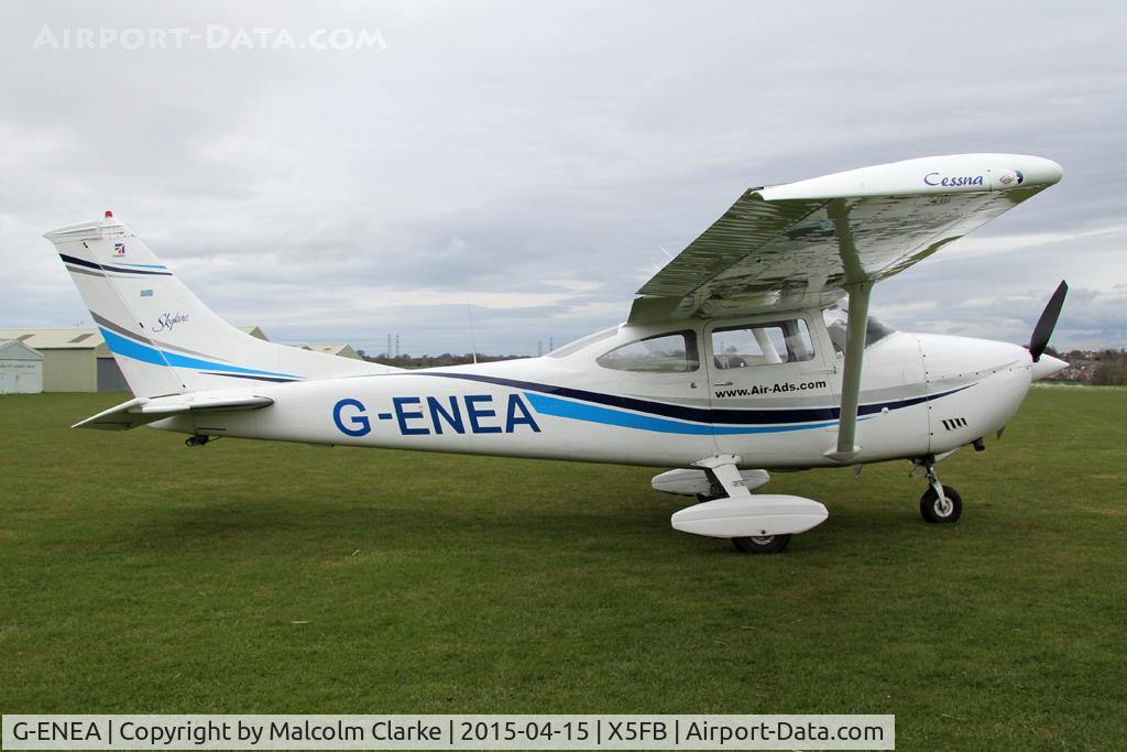 G-ENEA, 1971 Cessna 182P Skylane C/N 182-60895, Cessna 182P Skylane at Fishburn Airfield, UK April 2015