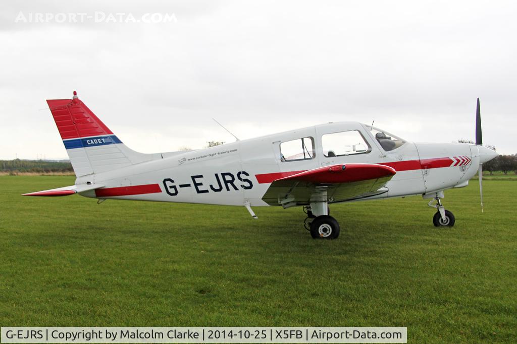 G-EJRS, 1989 Piper PA-28-161 Cadet C/N 2841115, Piper PA-28-161 at Fishburn Airfield UK, October 25th 2014.
