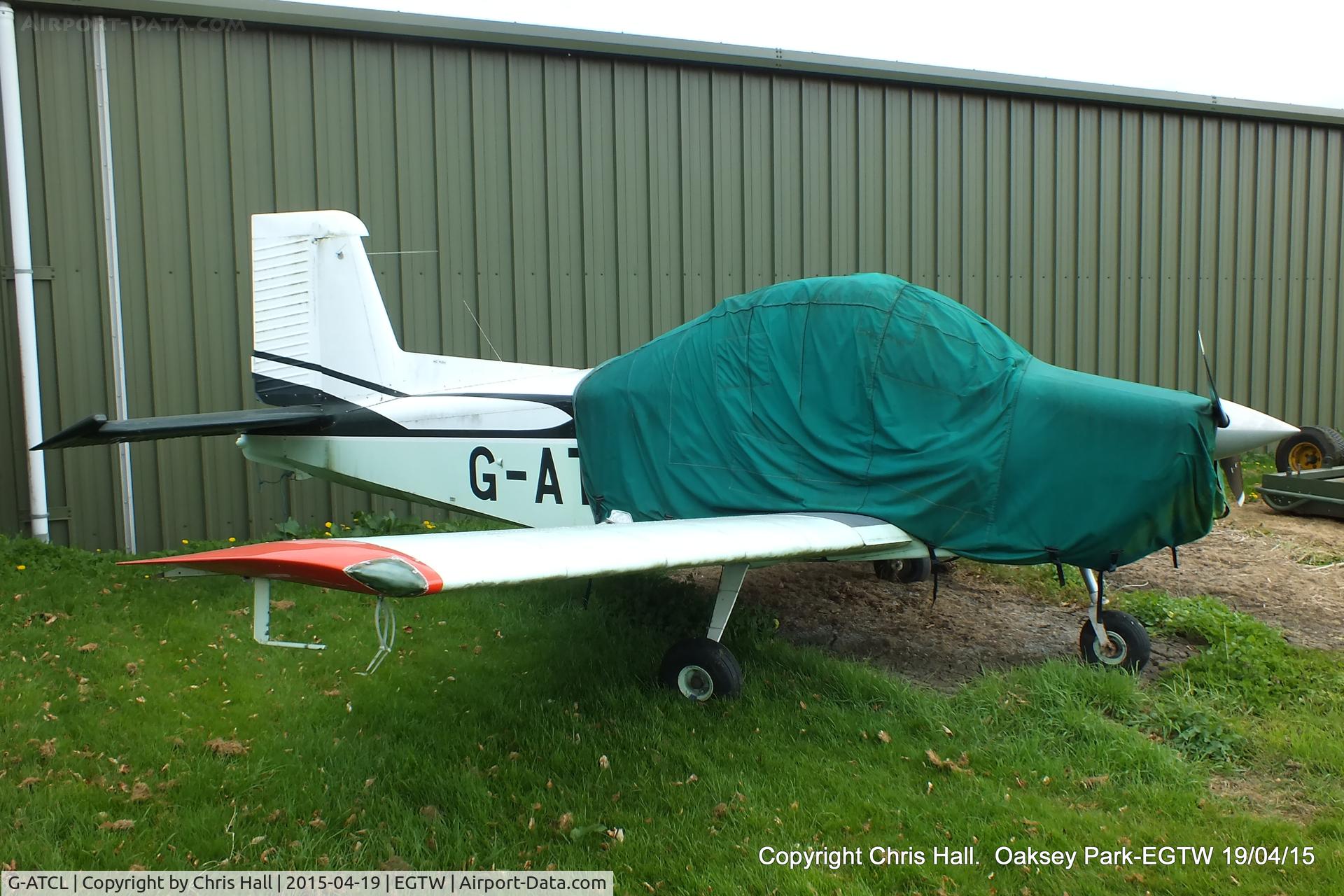 G-ATCL, 1964 Victa Airtourer 100 C/N 93, at Oaksey Park