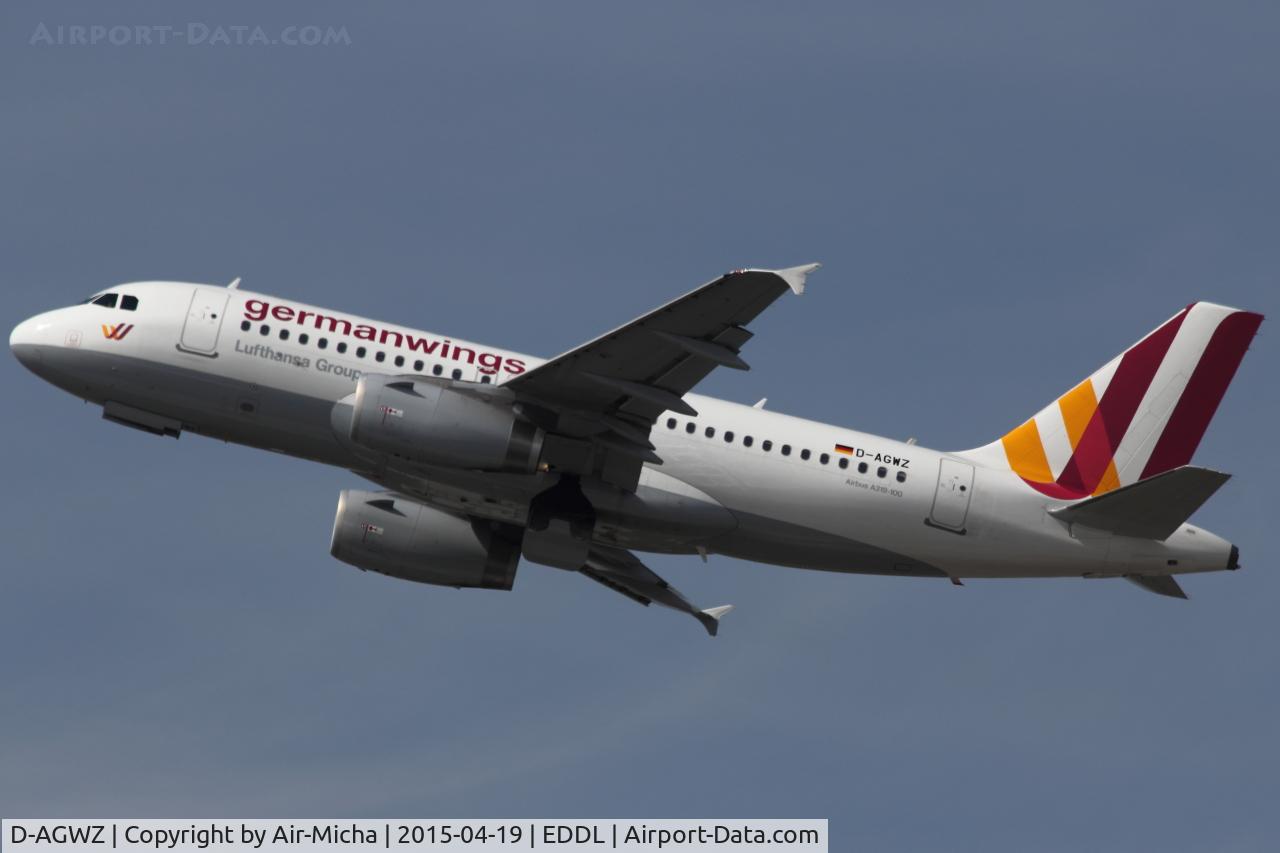 D-AGWZ, 2013 Airbus A319-132 C/N 5978, Germanwings