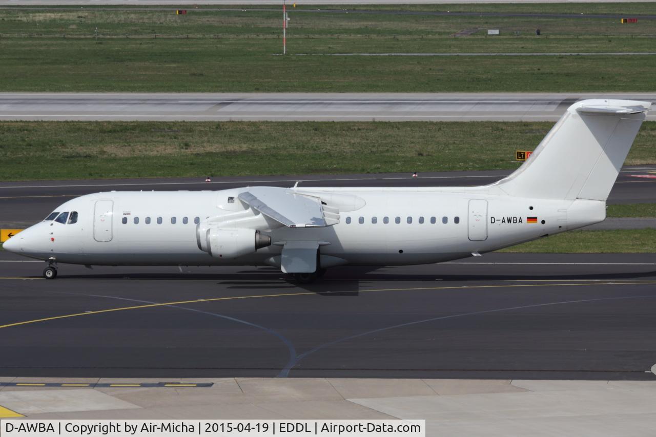 D-AWBA, 1989 British Aerospace BAe.146-300 C/N E3134, WDL Aviation