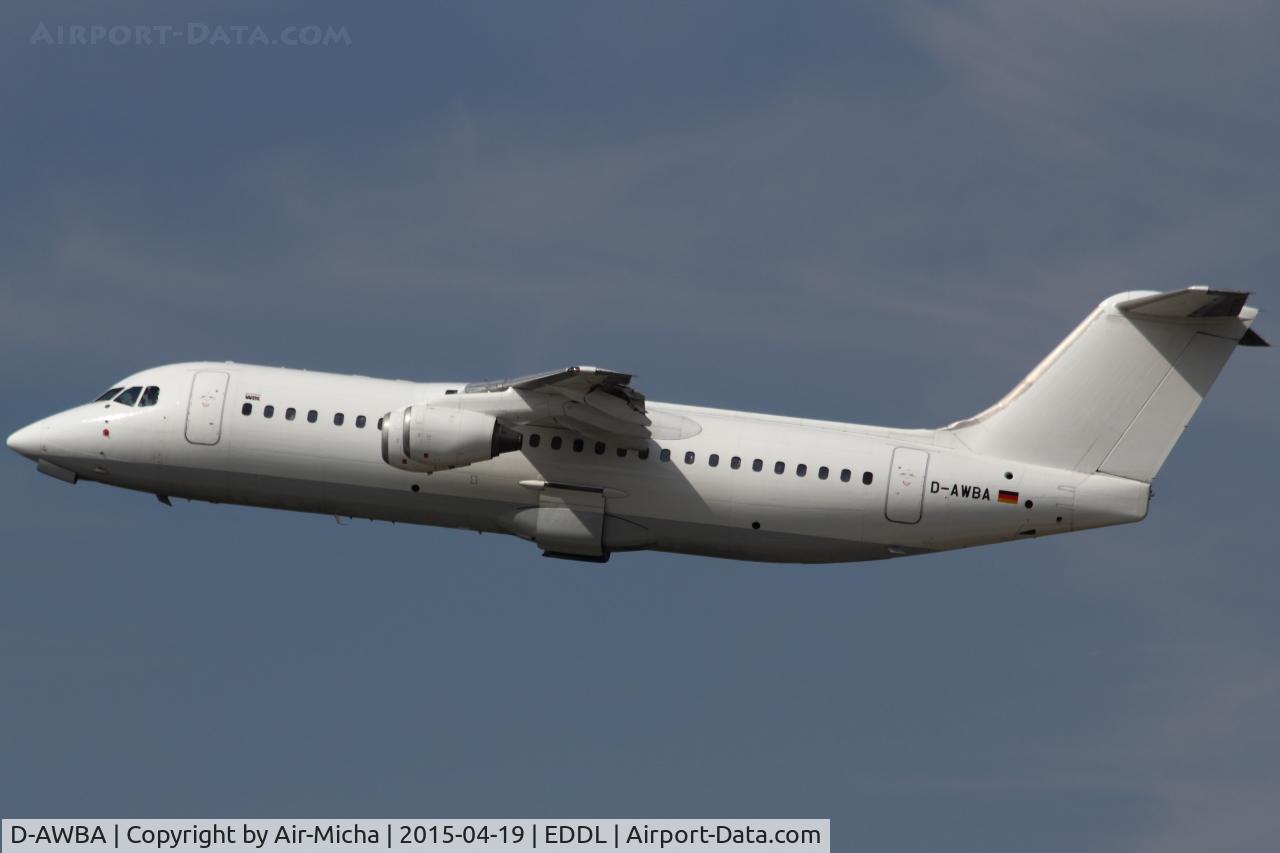 D-AWBA, 1989 British Aerospace BAe.146-300 C/N E3134, WDL Aviation
