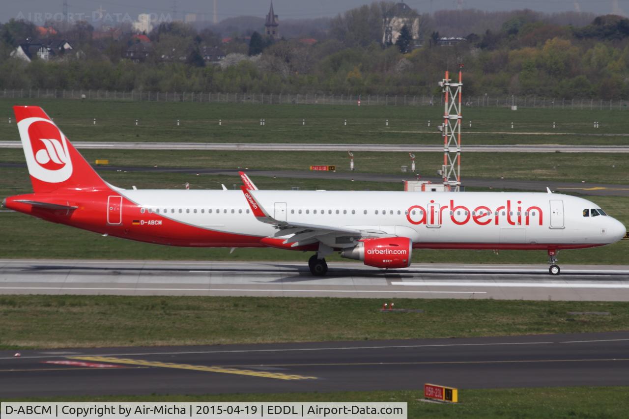 D-ABCM, 2015 Airbus A321-211 C/N 6432, Air Berlin