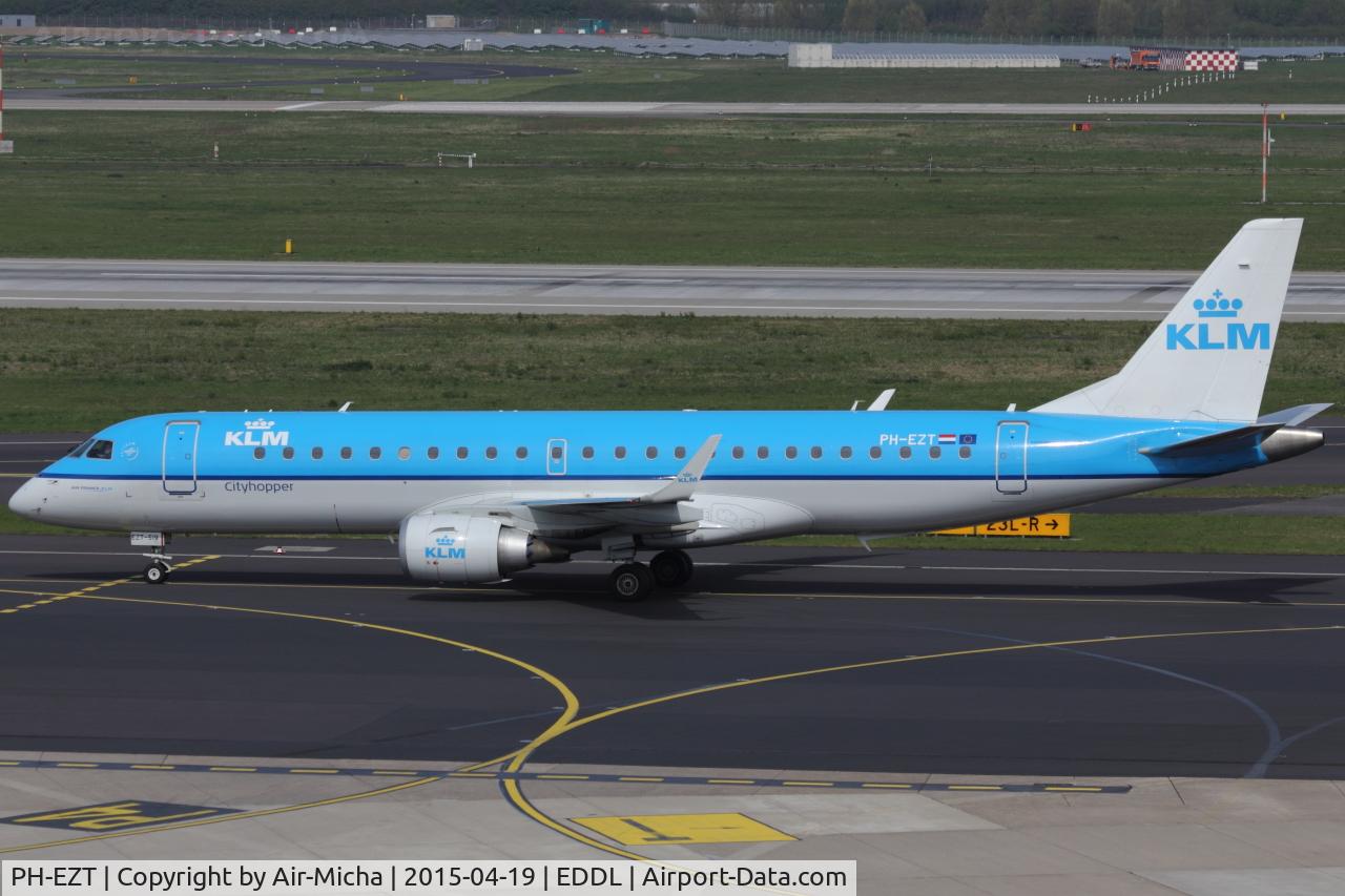 PH-EZT, 2012 Embraer 190LR (ERJ-190-100LR) C/N 19000519, KLM Cityhopper