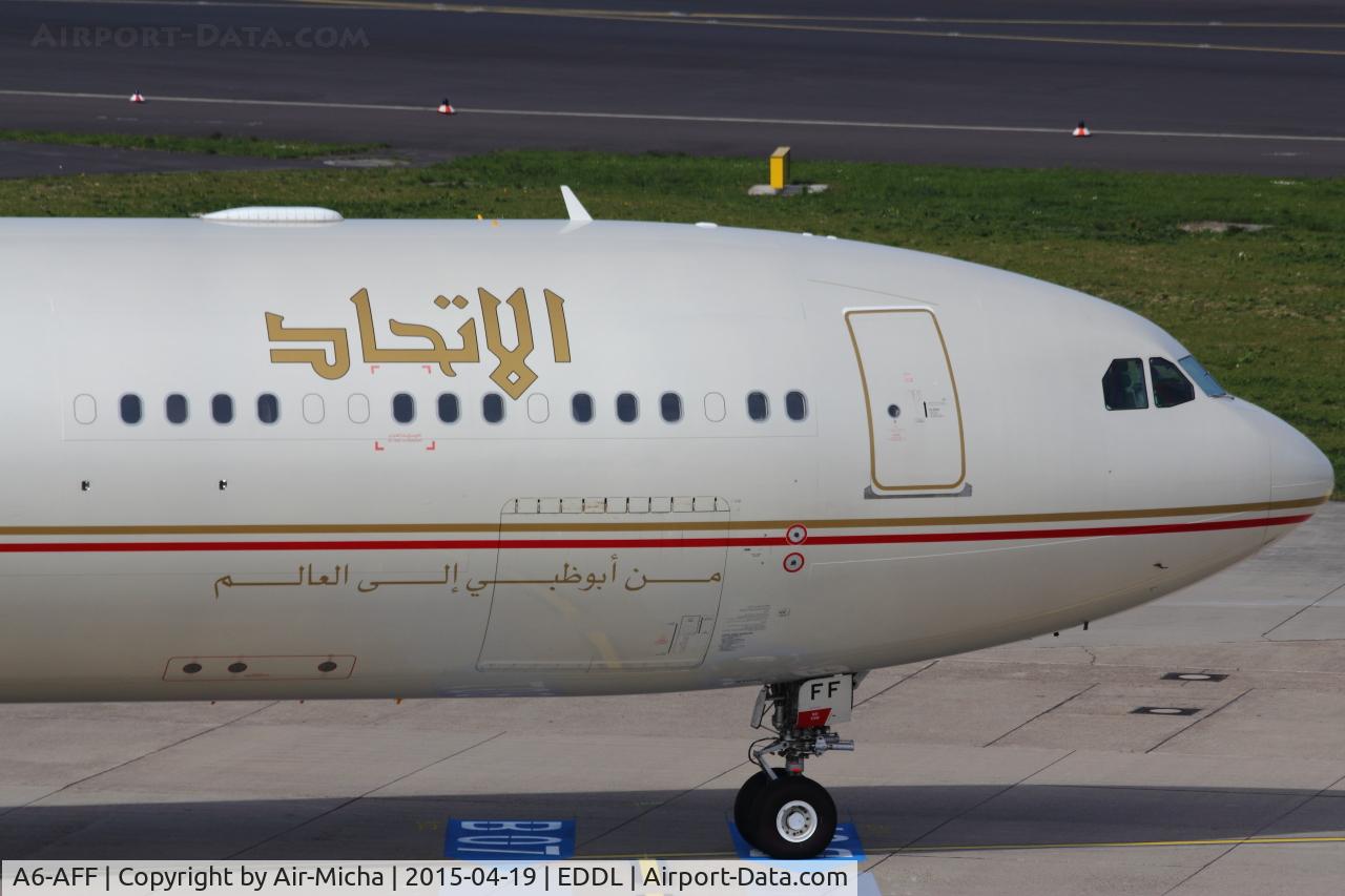 A6-AFF, 2011 Airbus A330-343X C/N 1245, Etihad Airways