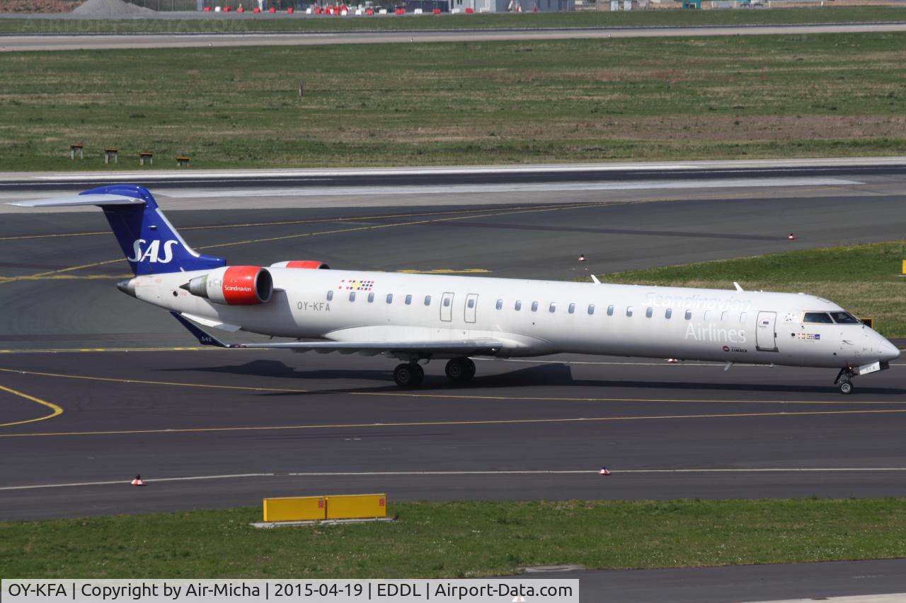 OY-KFA, 2008 Bombardier CRJ-900 (CL-600-2D24) C/N 15206, SAS !