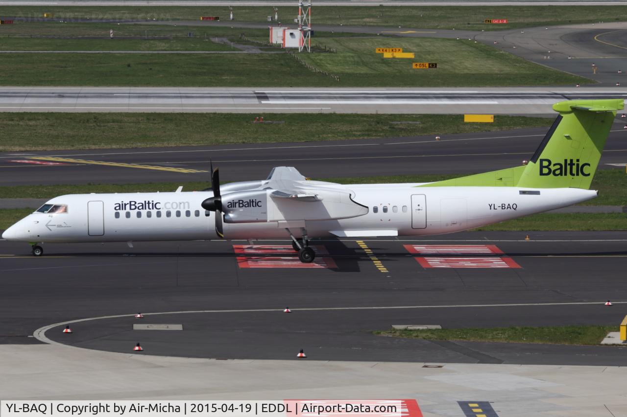 YL-BAQ, 2010 De Havilland Canada DHC-8-402Q Dash 8 C/N 4313, Air Baltic