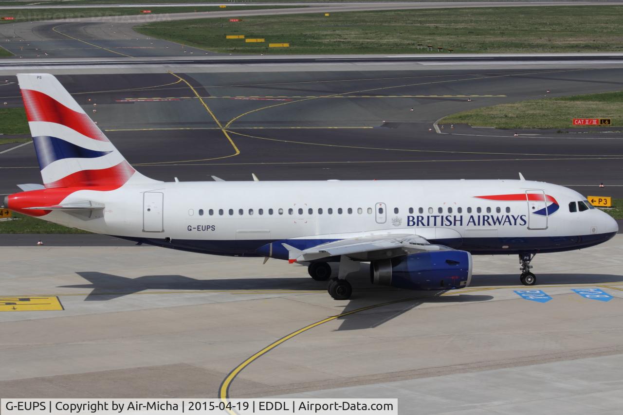 G-EUPS, 2000 Airbus A319-131 C/N 1338, British Airways