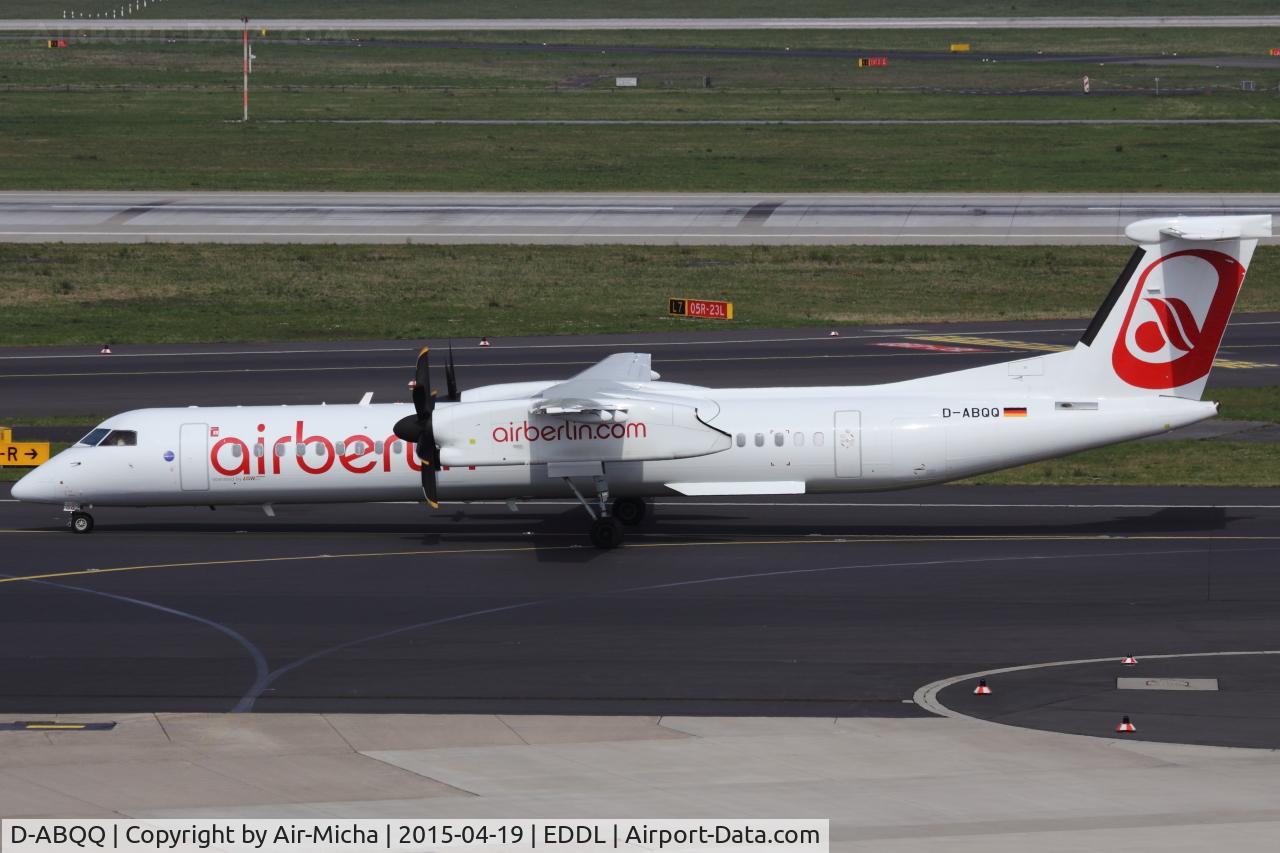 D-ABQQ, 2008 De Havilland Canada DHC-8-402Q Dash 8 Dash 8 C/N 4198, LGW - Luftfahrtgesellschaft Walter