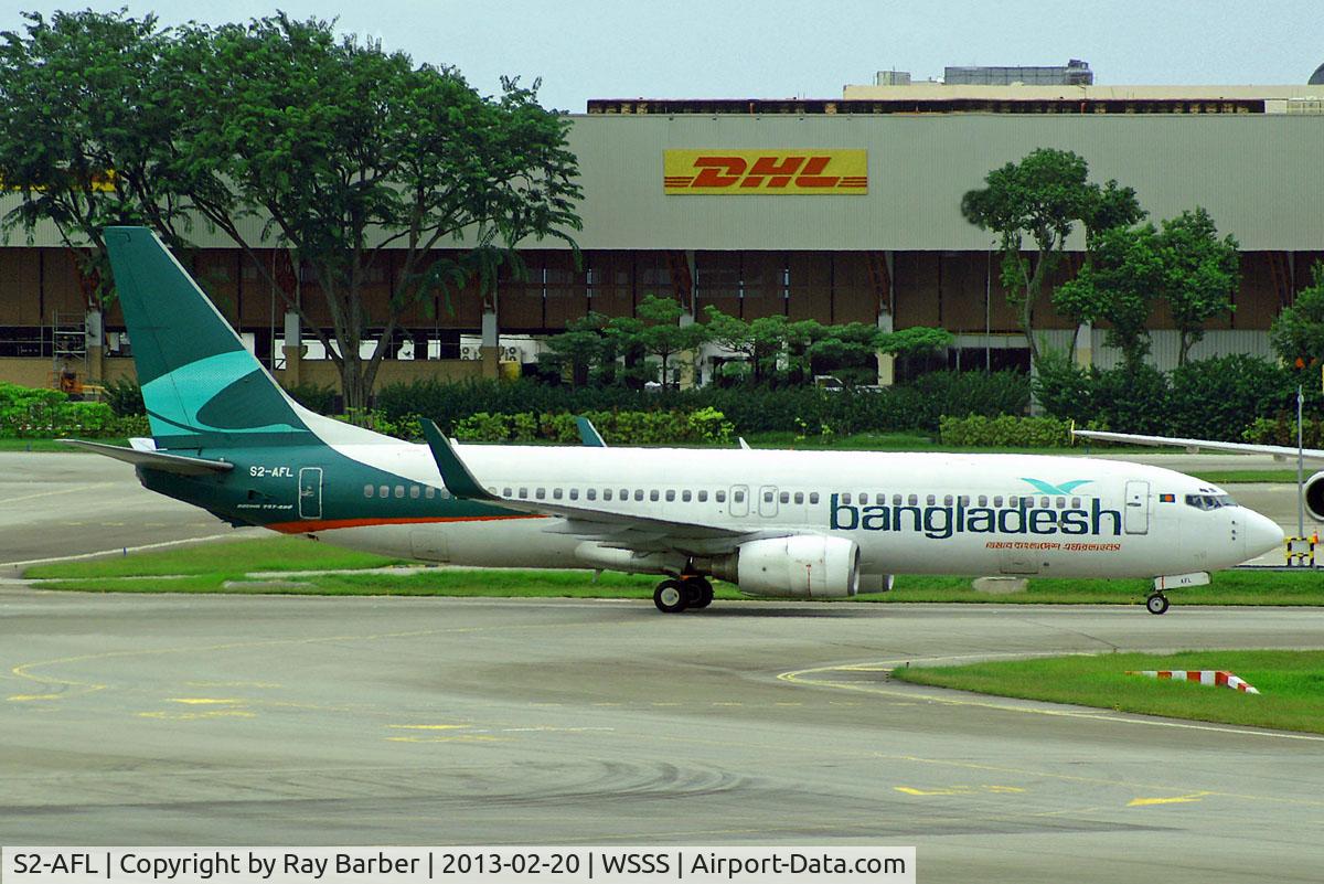 S2-AFL, 2001 Boeing 737-83N C/N 28648, Boeing 737-83N [28648] (Biman Bangladesh Airlines) Singapore-Changi~9V 20/02/2013