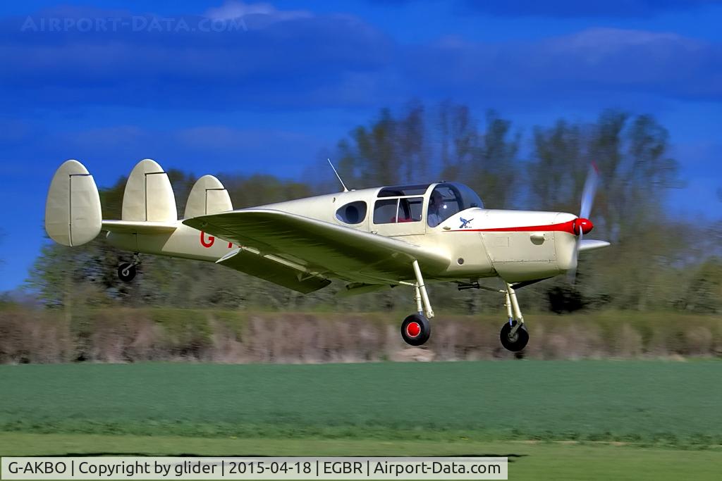 G-AKBO, 1947 Miles M38 Messenger 2A C/N 6378, Always good to see this splendid restoration job!