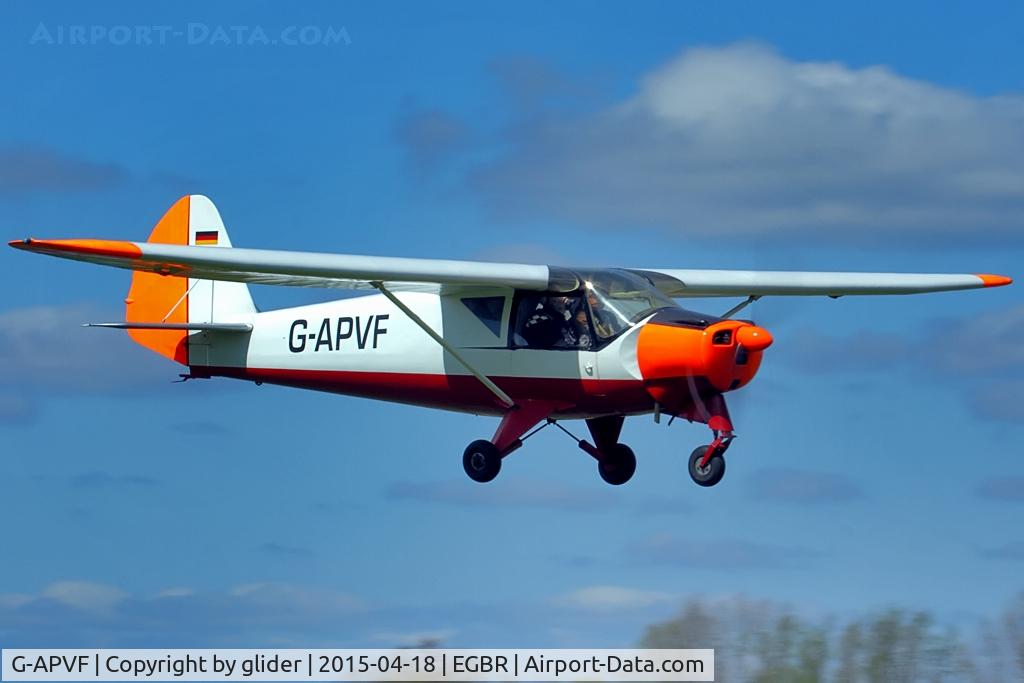 G-APVF, 1959 Putzer Elster B C/N 006, Nice to see the type again