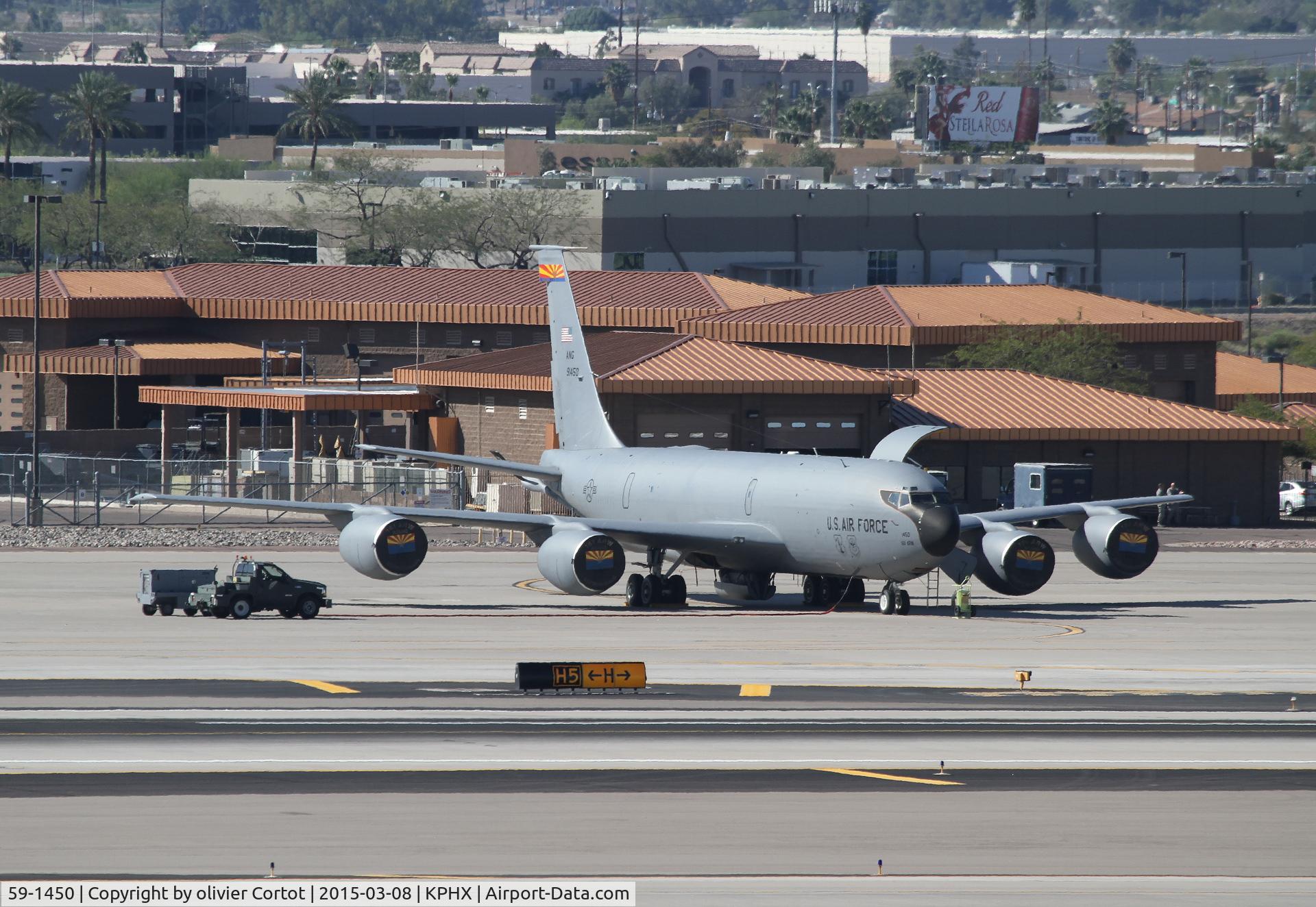 59-1450, 1959 Boeing KC-135R Stratotanker C/N 17938, Arizona ANG