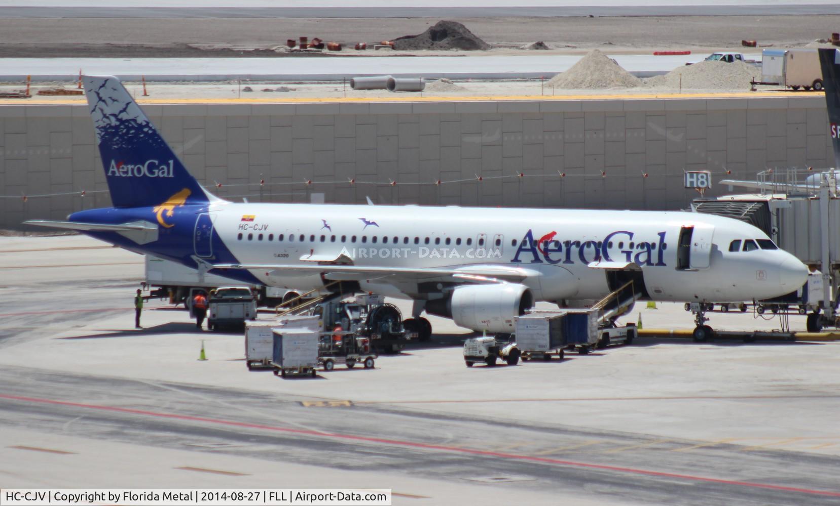 HC-CJV, 2010 Airbus A320-214 C/N 4547, Aerogal