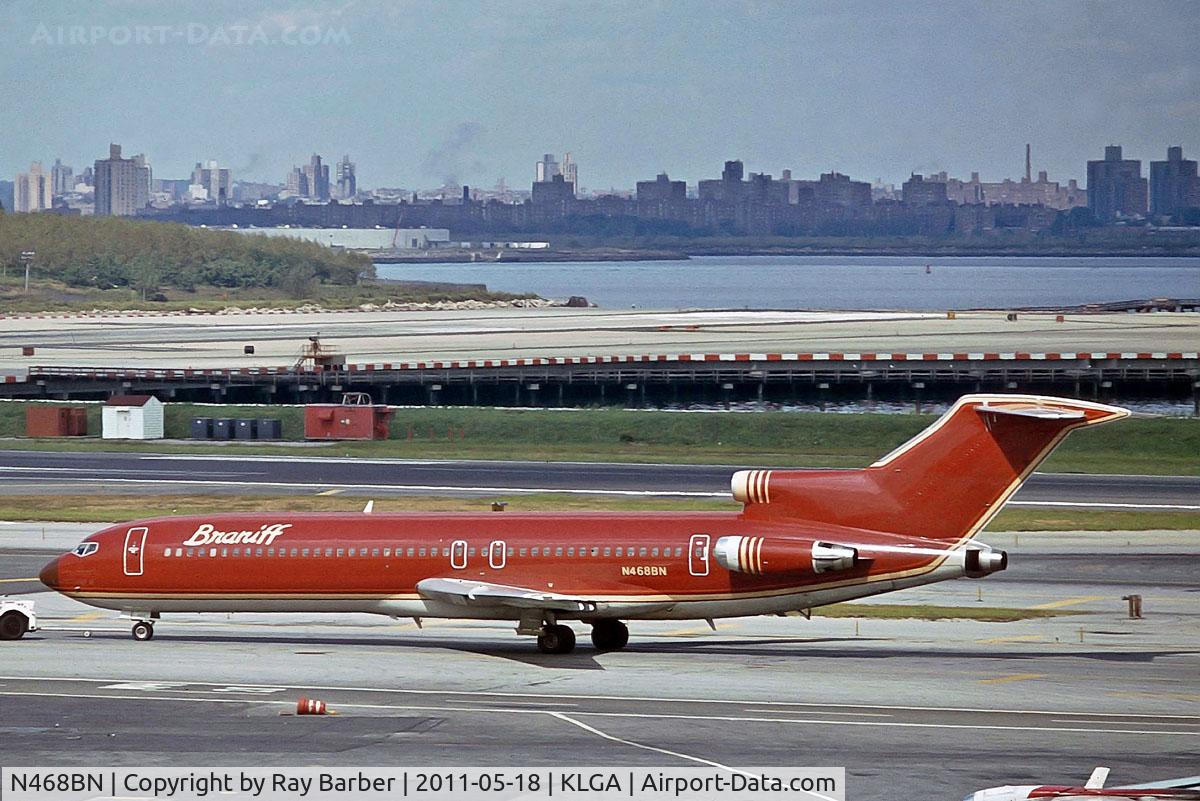 N468BN, 1979 Boeing 727-227 C/N 21530, Boeing 727-227 [21530] (Braniff Airways) New York-La Guardia~N 16/09/1979. From a slide.