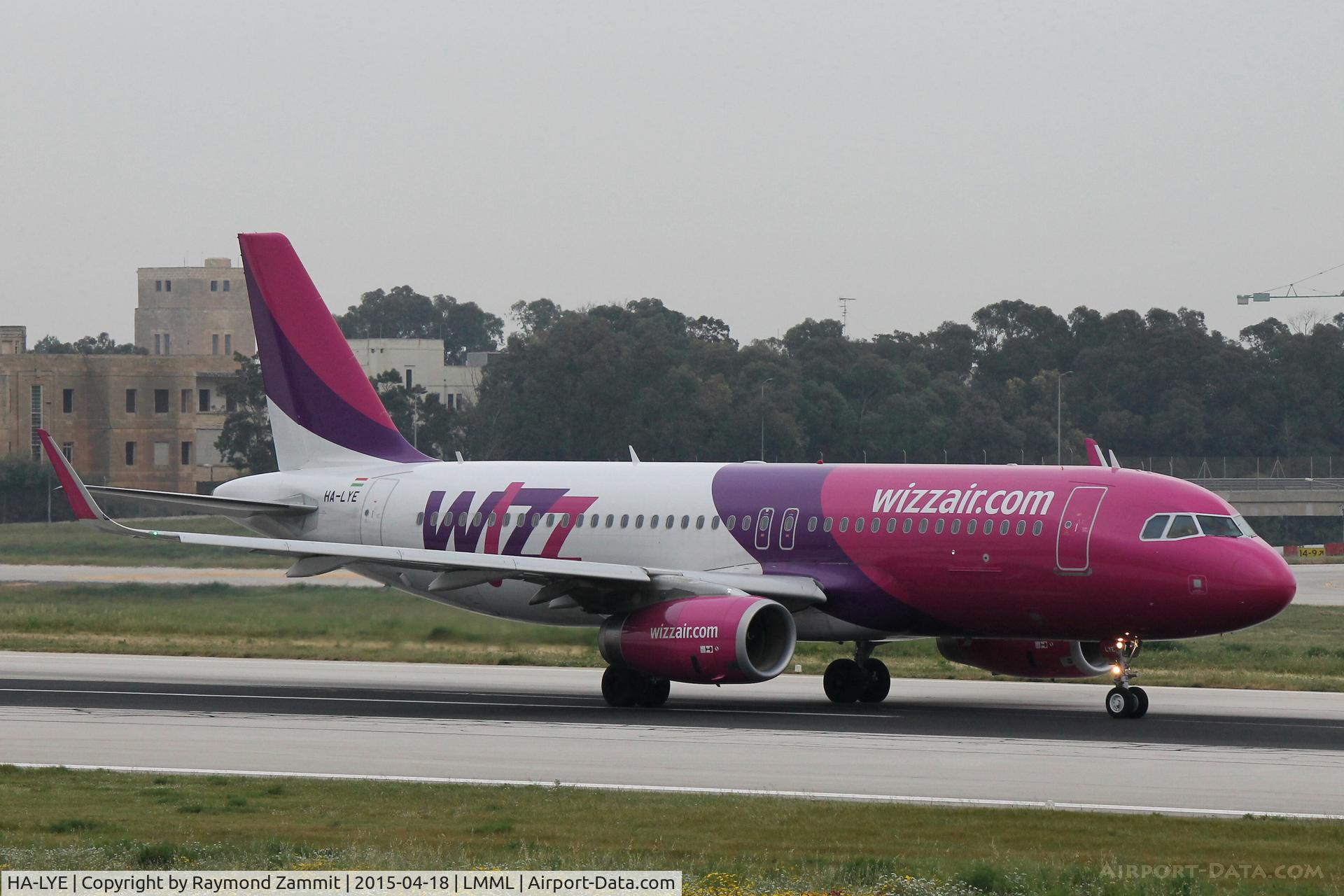 HA-LYE, 2014 Airbus A320-232 C/N 6131, A320 HA-LYE Wizzair