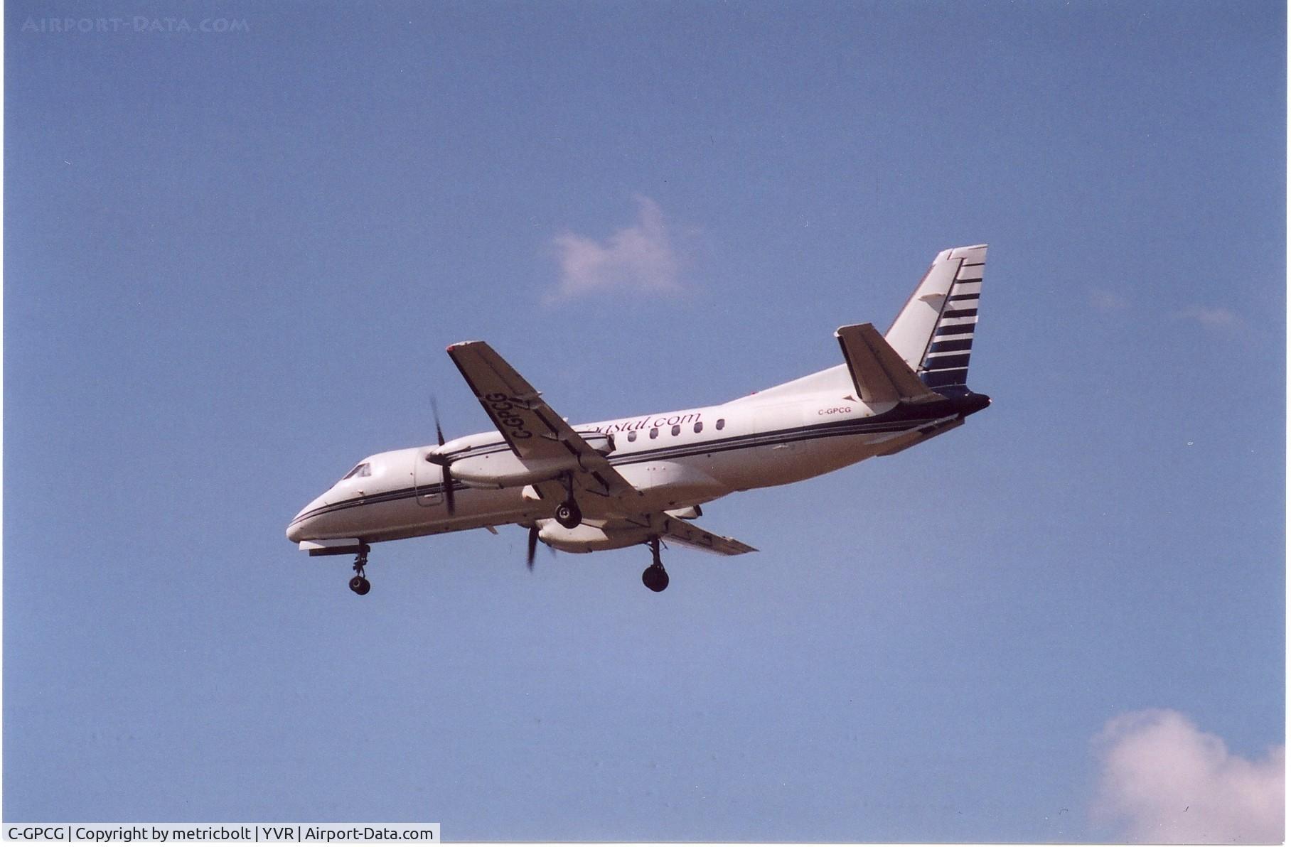 C-GPCG, 1987 Saab 340A C/N 340A-094, Before painting to Pacific Coastal livery