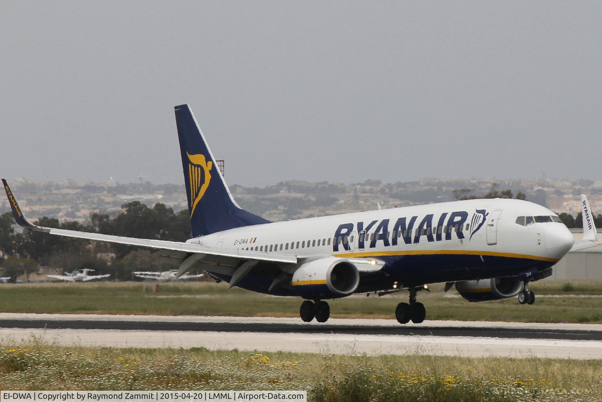 EI-DWA, 2007 Boeing 737-8AS C/N 33617, B737-800 EI-DWA Ryanair