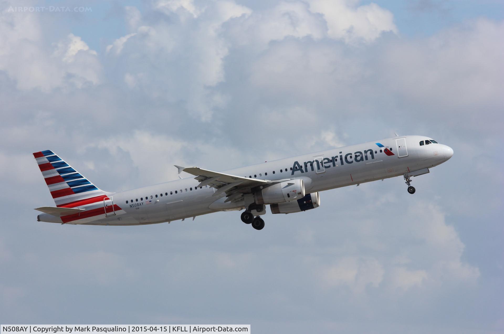 N508AY, 2008 Airbus A321-231 C/N 3740, Airbus A321