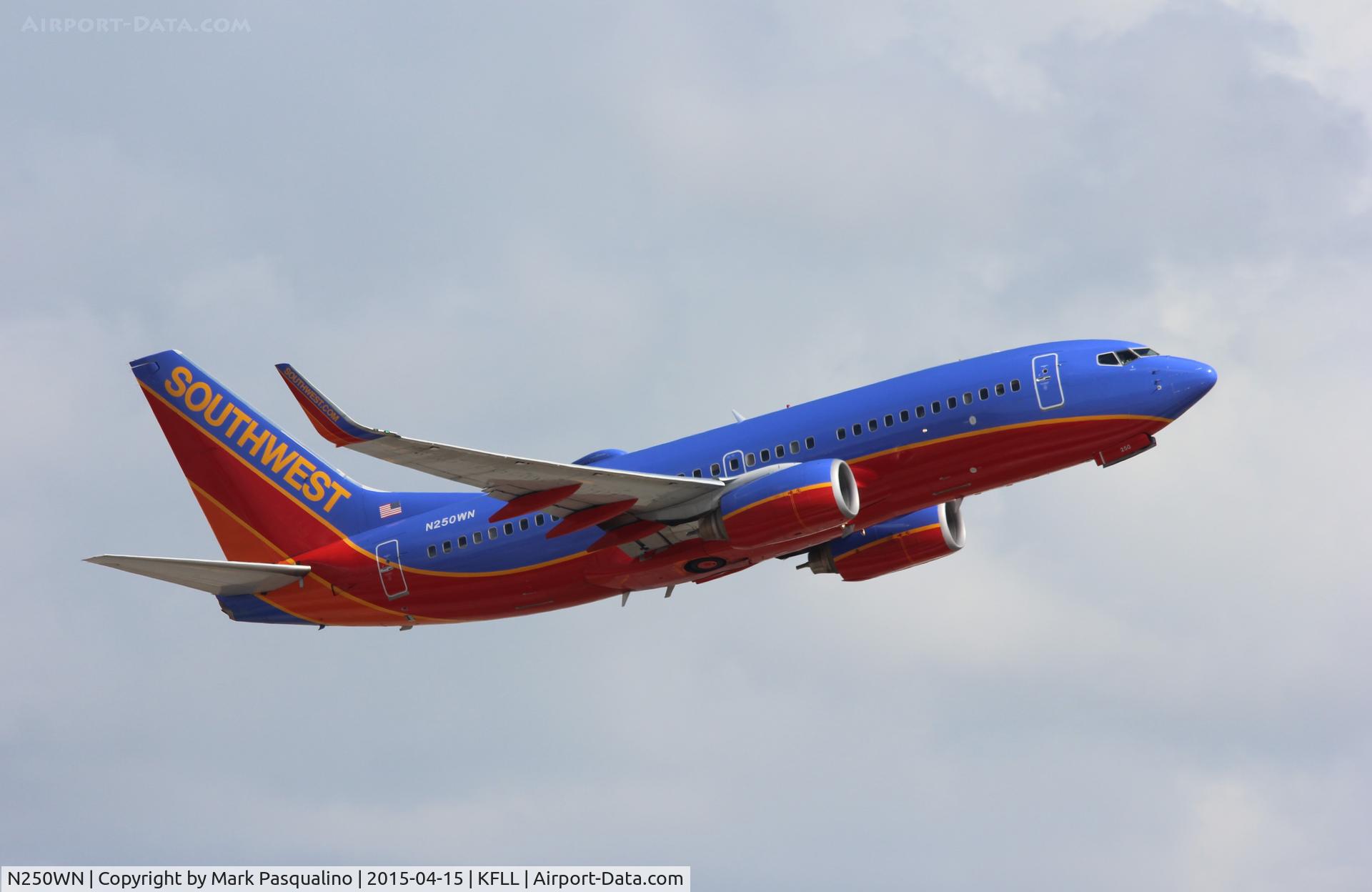 N250WN, 2006 Boeing 737-7H4 C/N 34972, Boeing 737-700