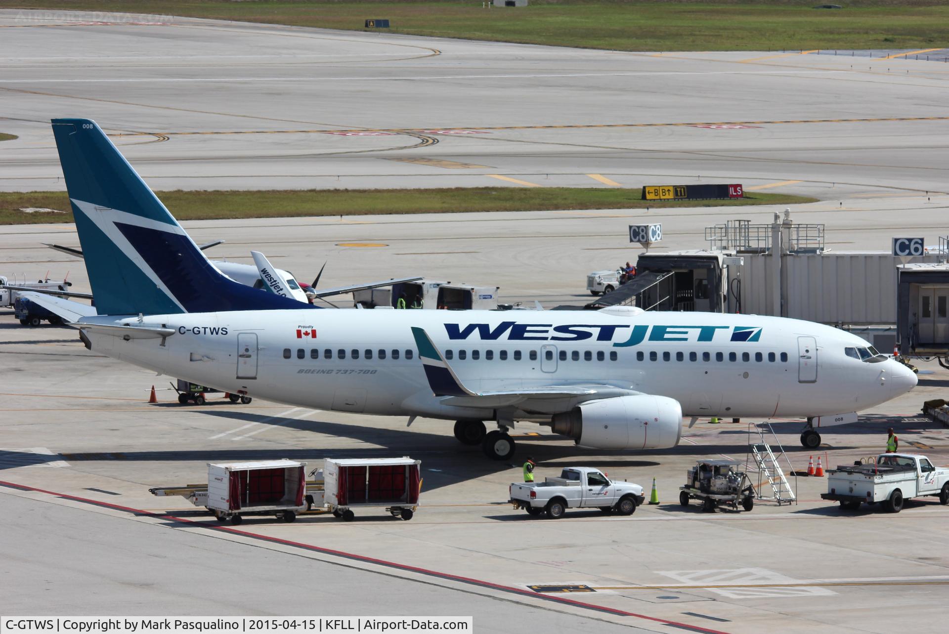 C-GTWS, 2002 Boeing 737-76N C/N 32883, Boeing 737-700