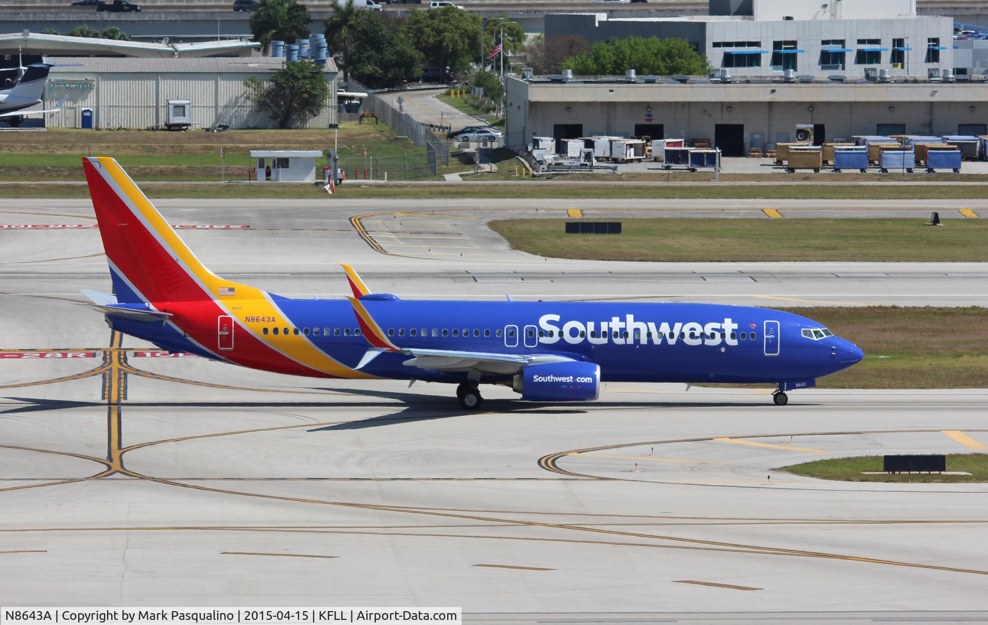 N8643A, 2014 Boeing 737-8H4 C/N 42524, Boeing 737-800