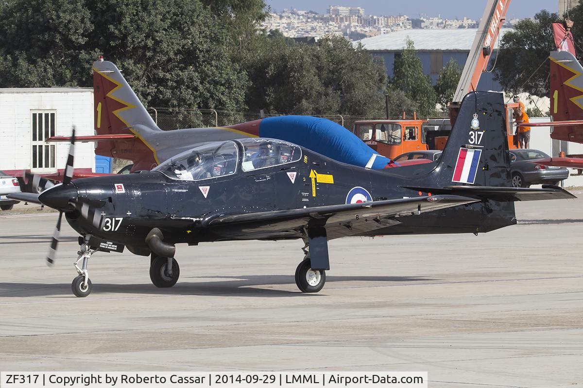 ZF317, Short S-312 Tucano T1 C/N S098/T69, Malta International Airshow 2014