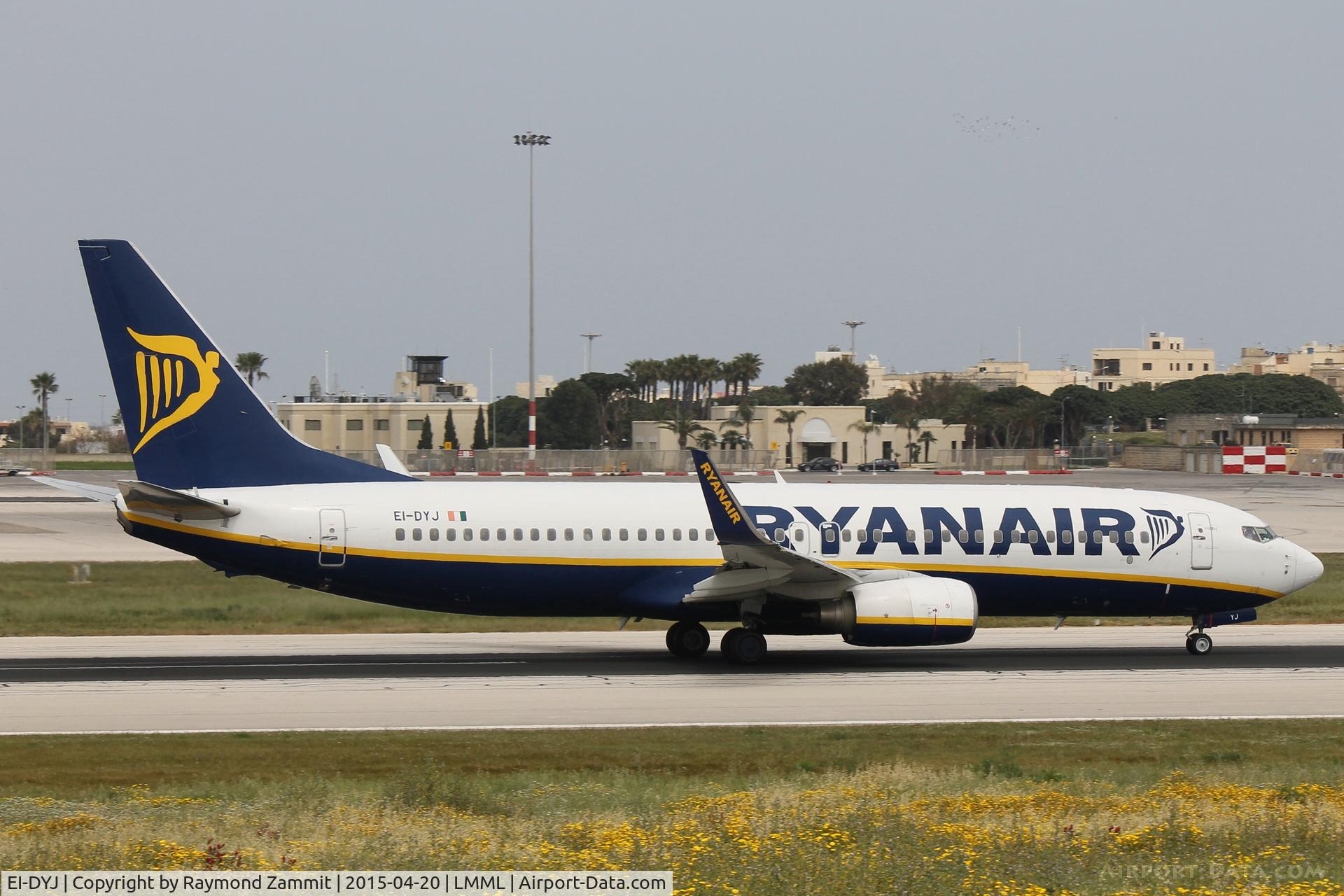 EI-DYJ, 2008 Boeing 737-8AS C/N 36572, B737-800 EI-DYJ Ryanair