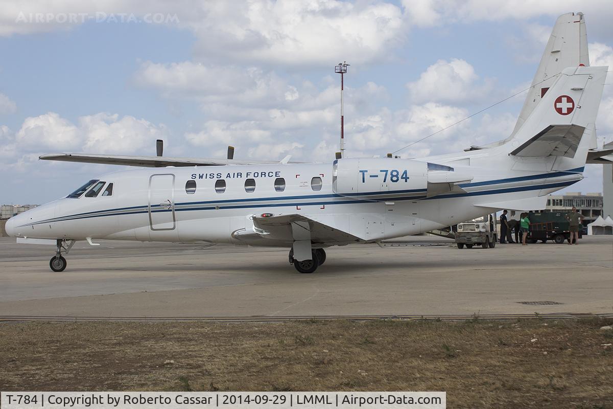 T-784, 2002 Cessna 560 Citation Excel C/N 560-5269, Malta International Airshow 2014