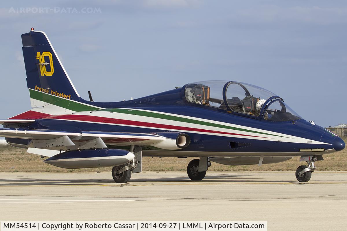 MM54514, Aermacchi MB-339PAN C/N 6735/130/AA062, Malta International Airshow 2014