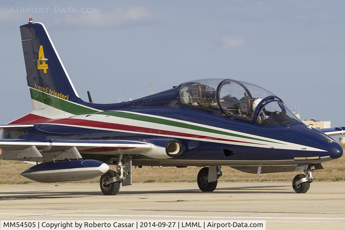 MM54505, Aermacchi MB-339A C/N 6716/111/AA053, Malta International Airshow 2014