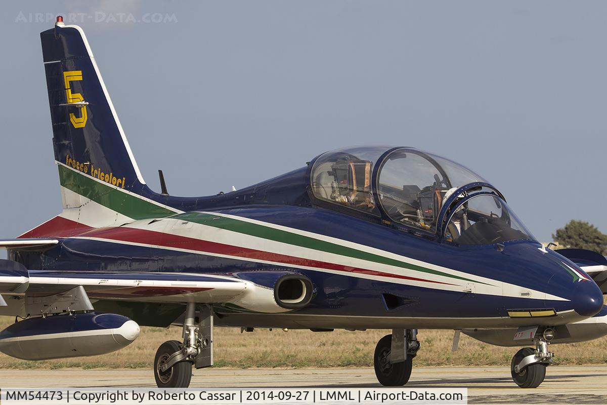 MM54473, Aermacchi MB-339PAN C/N 6668/058/AD002, Malta International Airshow 2014