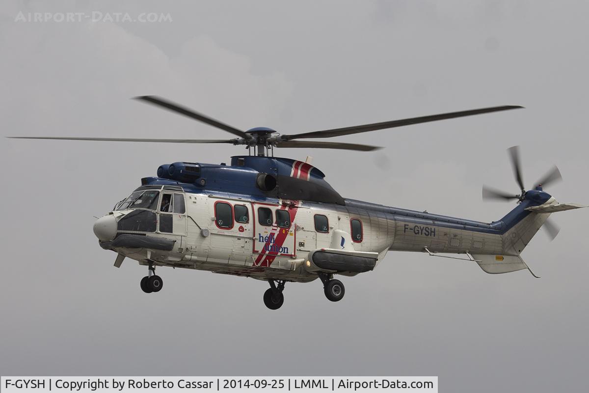 F-GYSH, Eurocopter AS-332L-1 Super Puma C/N 9006, Runway 31