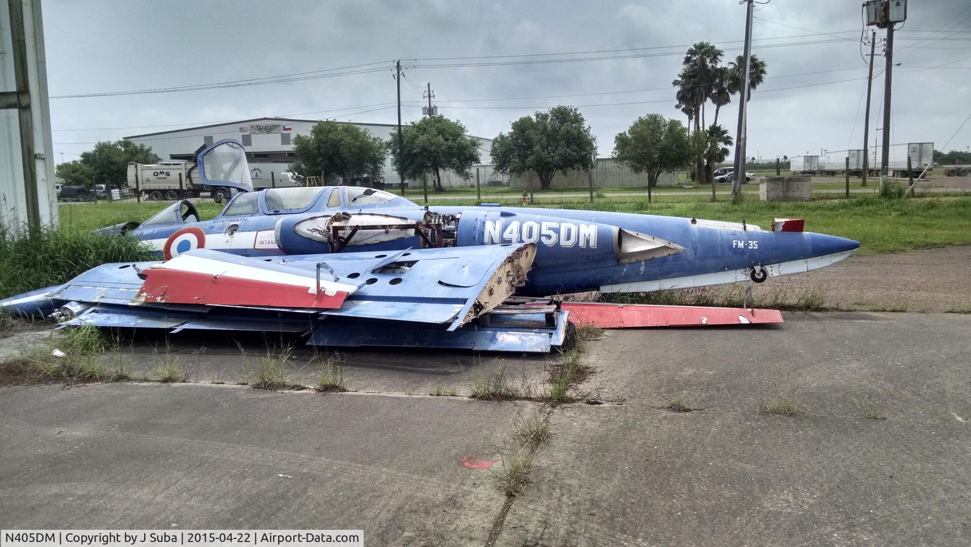 N405DM, 1962 Fouga (Valmet) CM-170R Magister C/N FM-35, Found in Brownsville TX