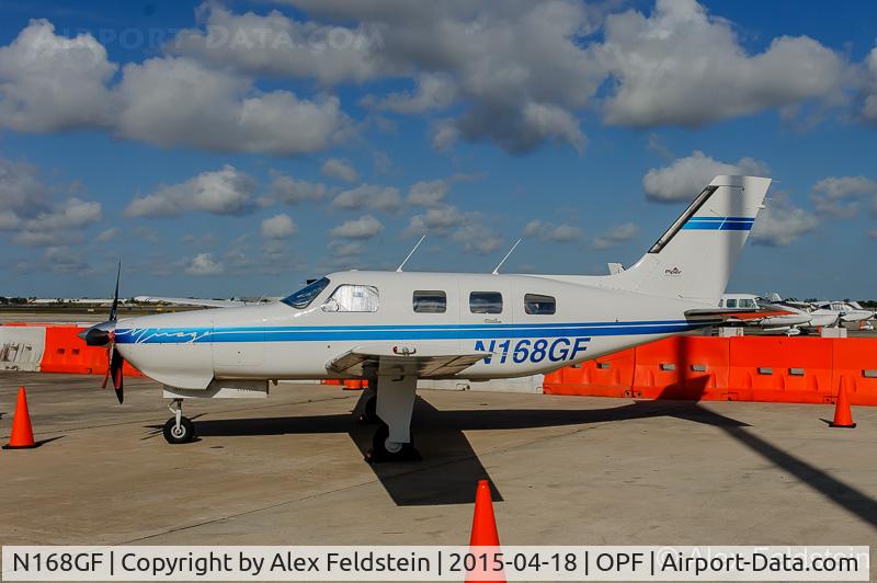 N168GF, Piper PA-46-350P Malibu Mirage Malibu Mirage C/N 4636189, Opa-Locka